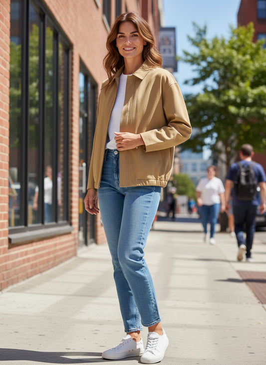 SOSUE Jacke Hamptons brown