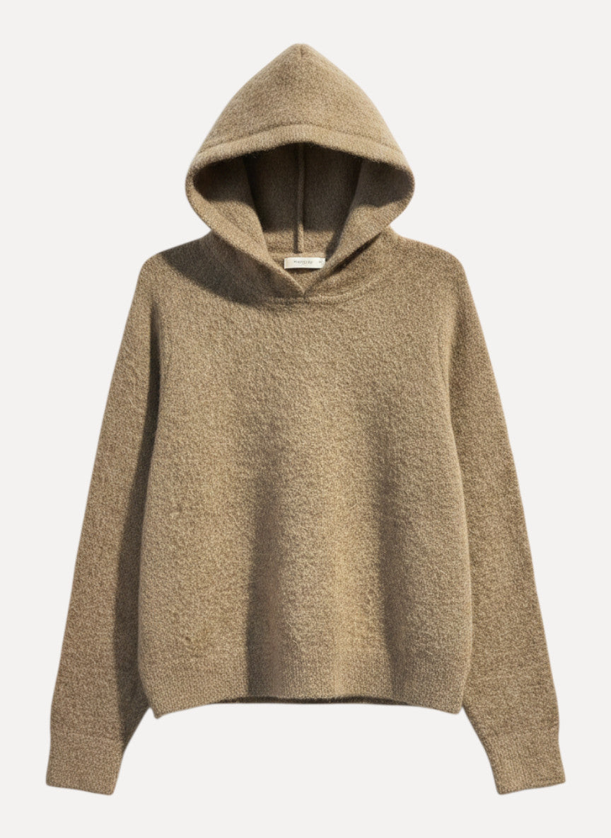 SOSUE Bear Hoodie brown