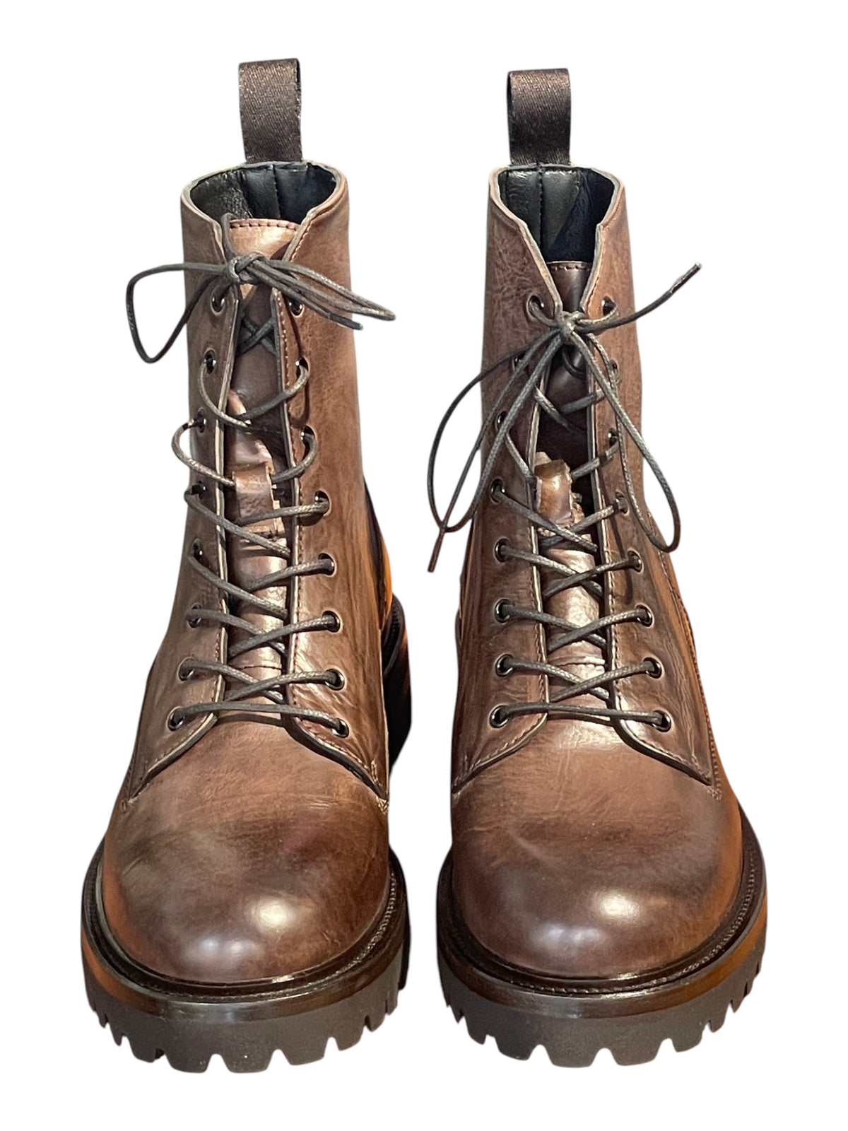 Ducanero Schnürrboots Vitello braun