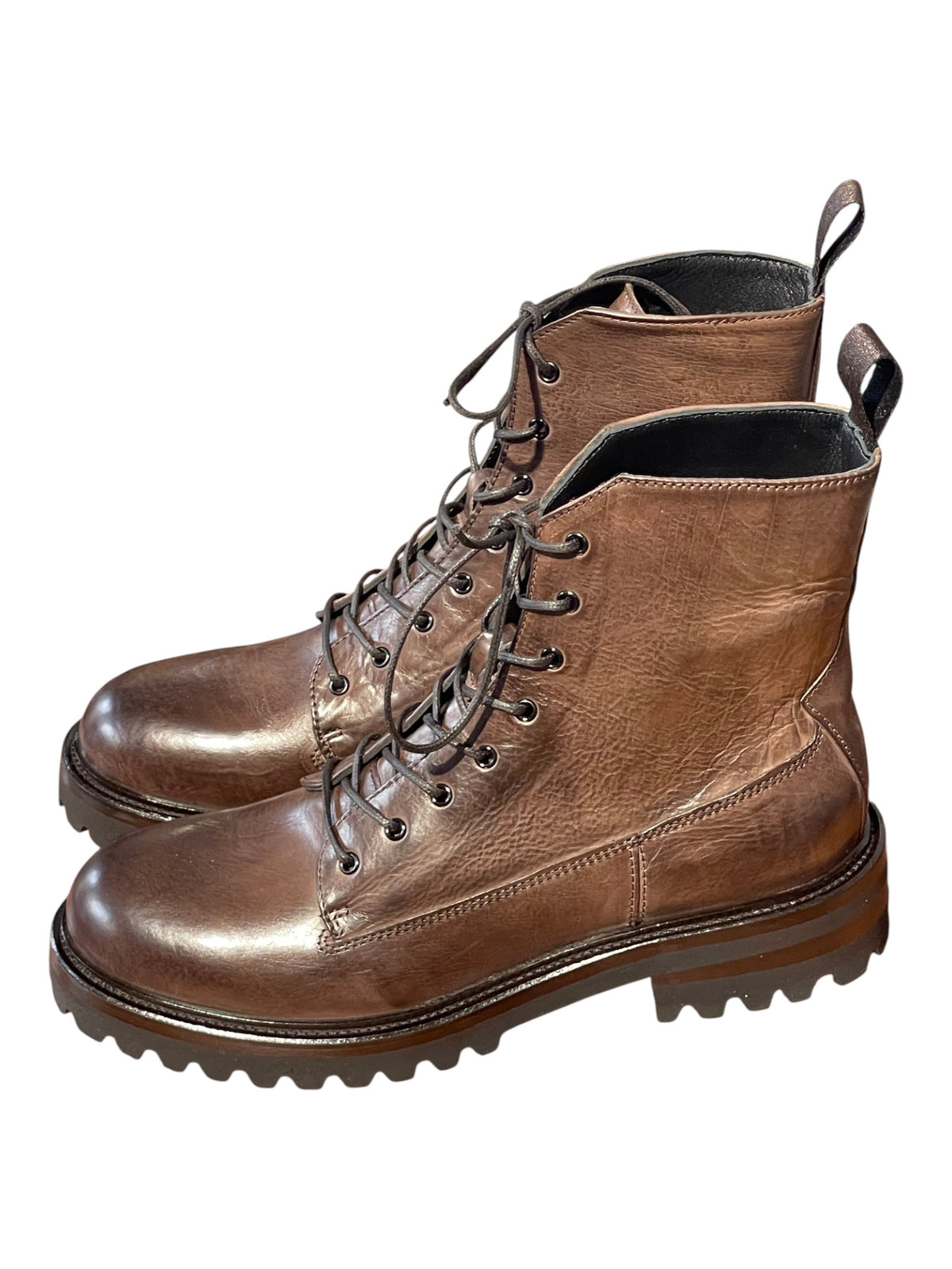 Ducanero Schnürrboots Vitello braun