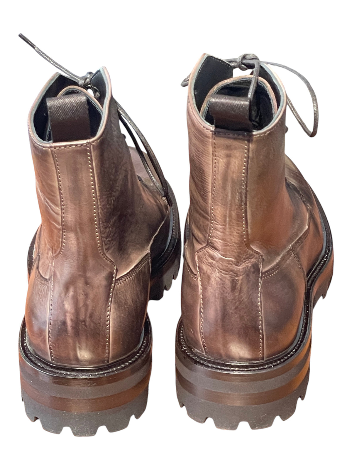 Ducanero Schnürrboots Vitello braun