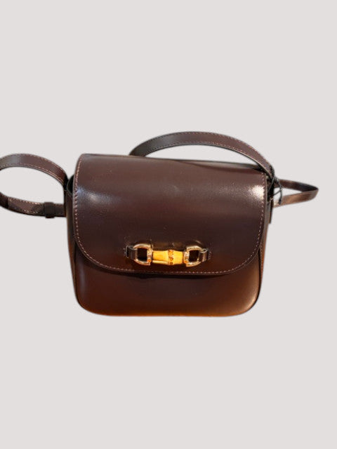 CATARZI Tasche Fuji mini dark brown