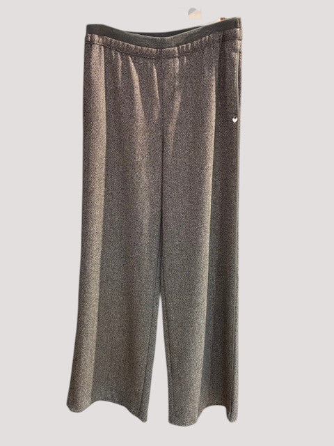 VON & ZU Hose fischgrat schwarz