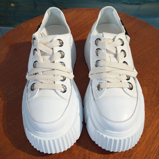 INUIKII Matilda Sneaker canvas low white