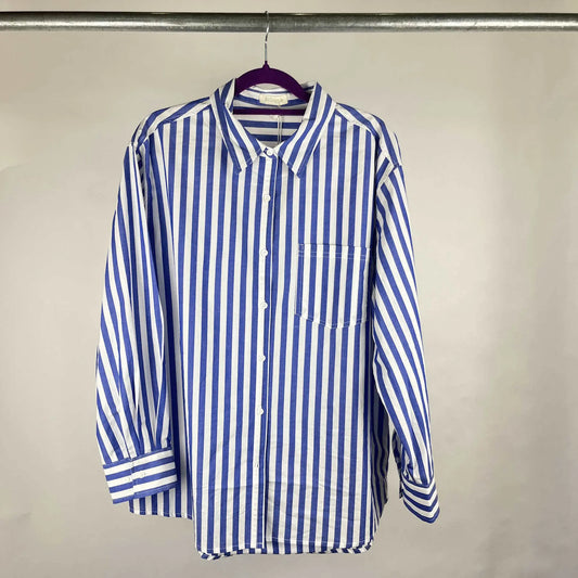 JcSophie Bluse Garnette blau weiß gestreift