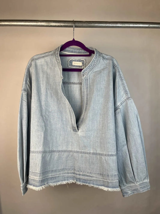 JcSophie Jeansbluse Hesper light denim