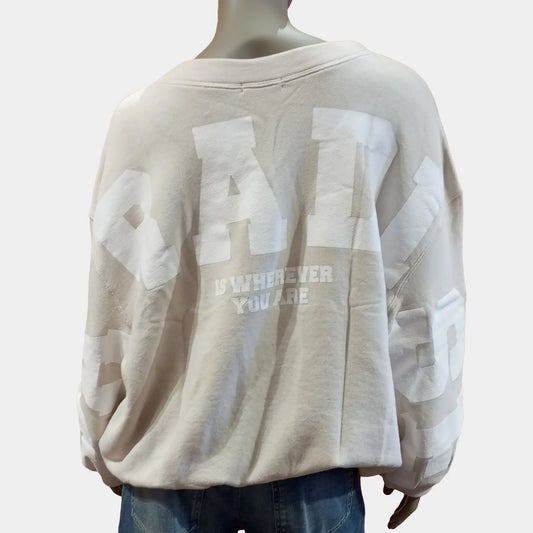 Liv Bergen Sweater Sky Paradise dirty white