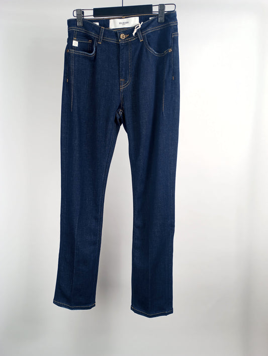 Goldgarn Jeans C4 Relaxed Fit darkblue long