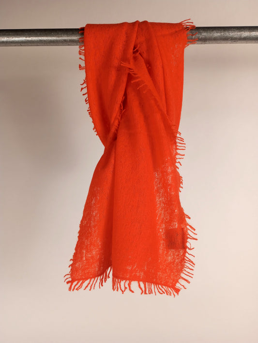 Mouleta Foulard cashmere orange