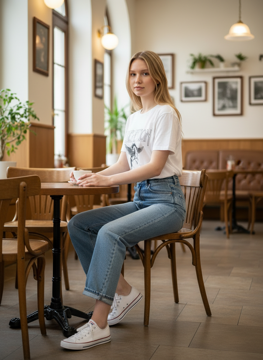 IYITO T-Shirt Mara white