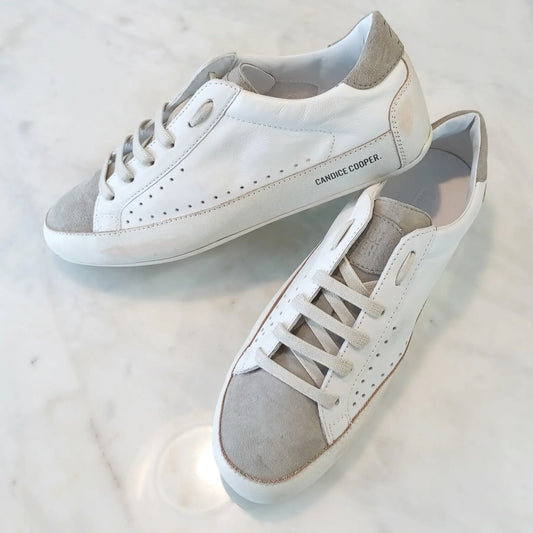 candice cooper Sneaker  grau weiß dusty