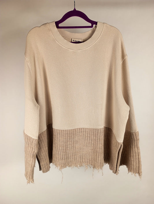 Liv Bergen Sweater Planet Cold Dye Vanilla