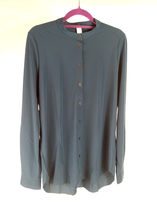 JAPANTKY Bluse Cayi Saphire