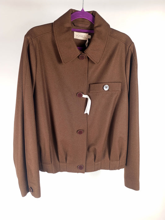 VON & ZU Lodenblouson cognac