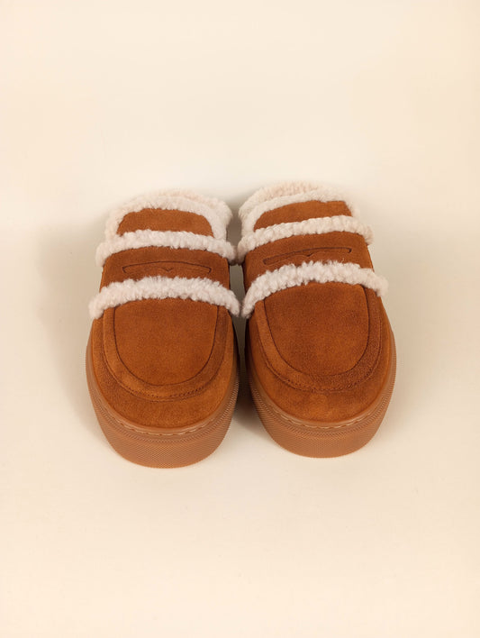 INUIKII Mule Wool braun