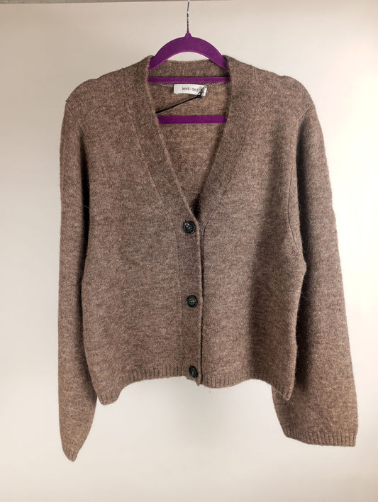 knit-ted Strickcardigan Ariel walnut