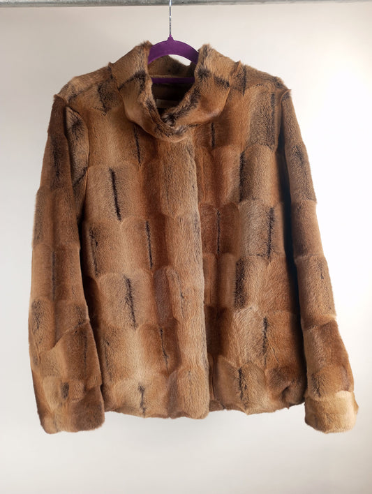 JcSophie Jacke Jennifer Fakefure dark brown