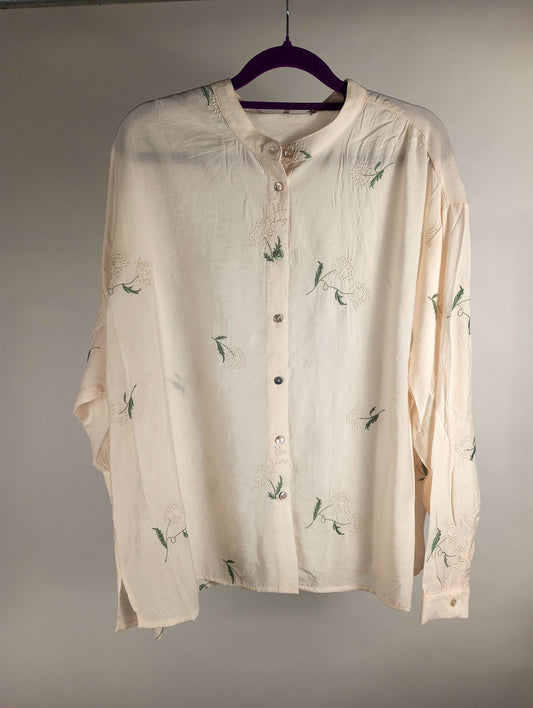 JcSophie Bluse Johanne off white flowers