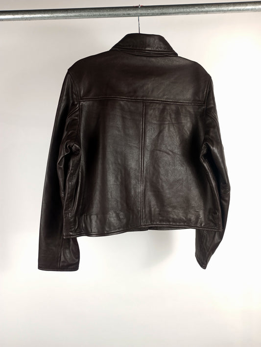 JcSophie Lederjacke Jenny dark brown