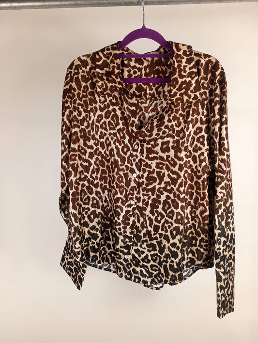 Bella Dahl Bluse Leoprint