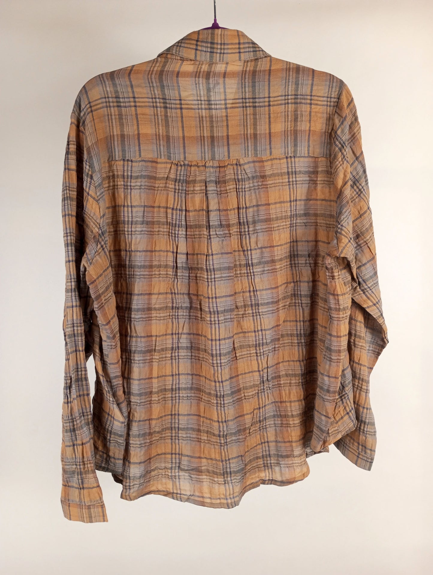 JcSophie Bluse Kara brown check