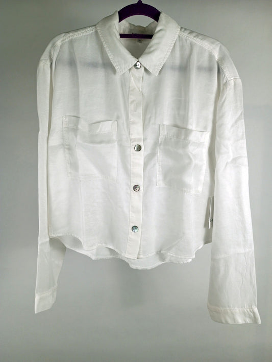 Bella Dahl Bluse kurz weiß