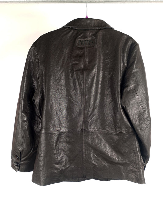 IYITO Lederblazer IYRubi black