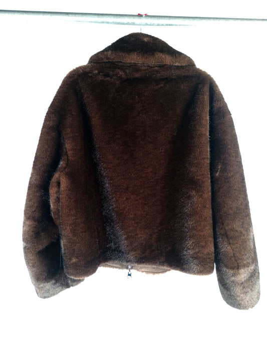 Montereggi Wendejacke Audrey Fake Fur dark brown
