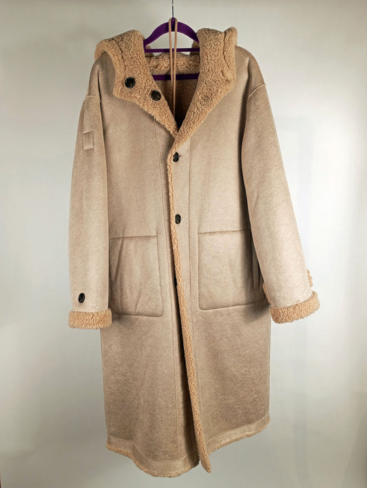 Montereggi Mantel Liebe beige inkl. Handschuhe