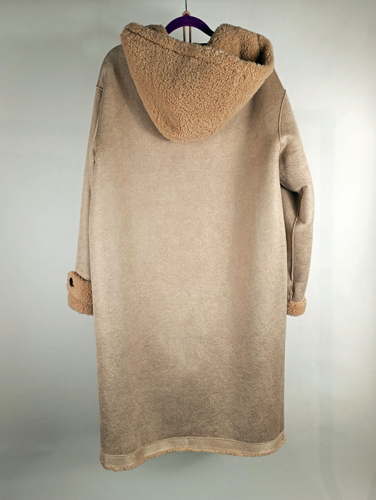 Montereggi Wendemantel Liebe beige inkl. Handschuhe