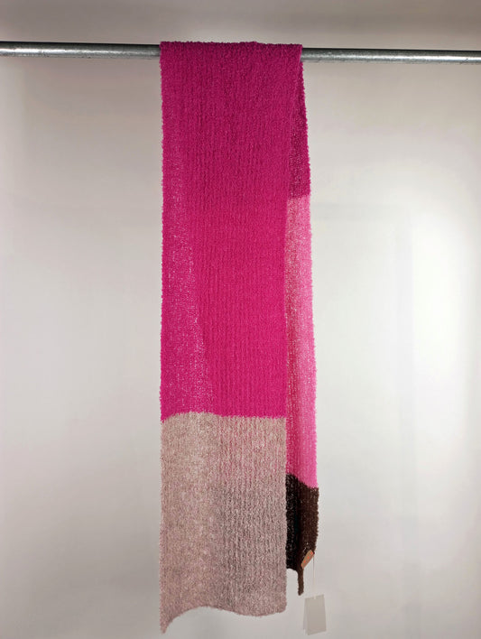 IBUH Schal Amy beige/pink/rosa/braun