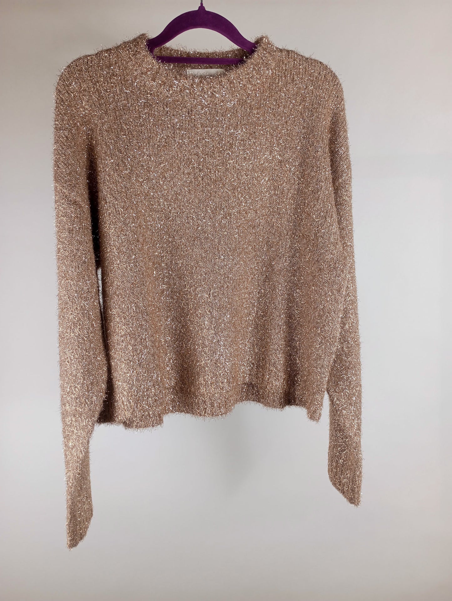 Bella Dahl Pullover mit goldenen Metallfasern
