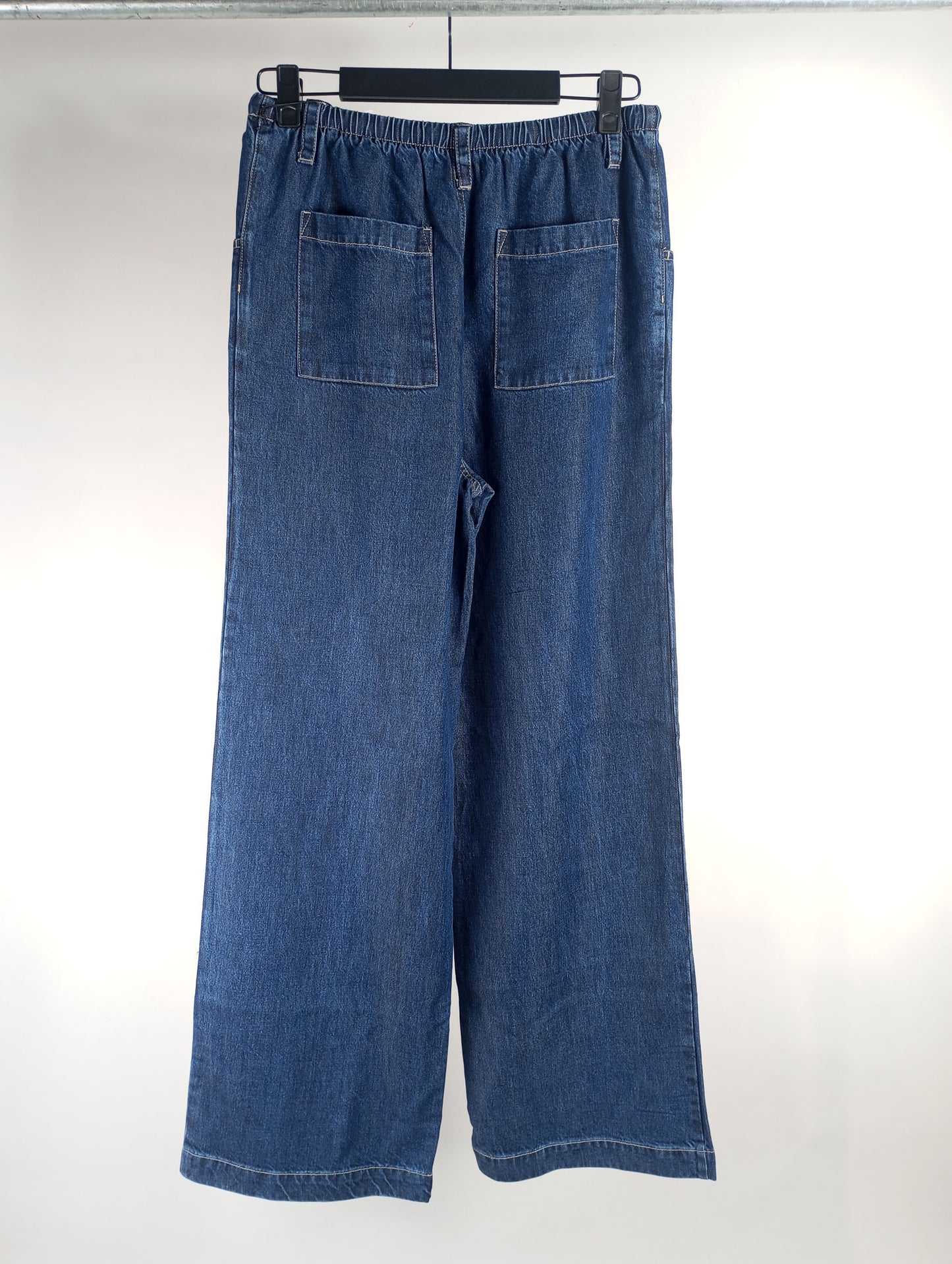 Bella Dahl Jeanshose mit Tunnenzug dunkelblau