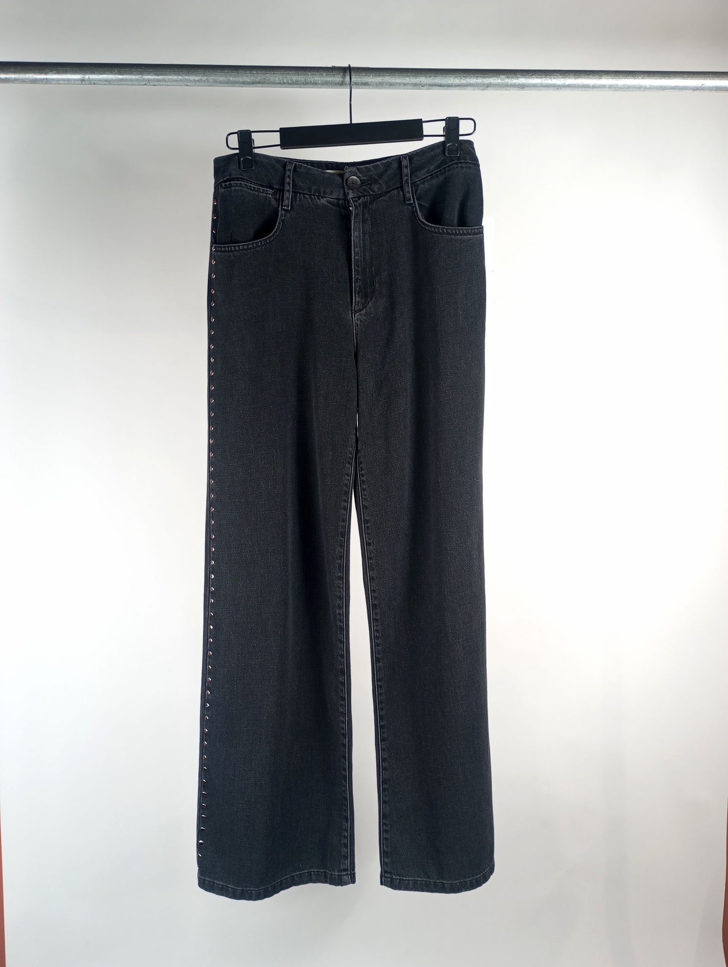 Bella Dahl Hose mit Nieten black