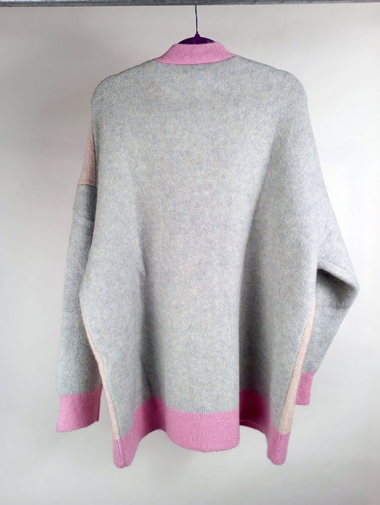 Herzensangelegenheit Cardigan feather multi