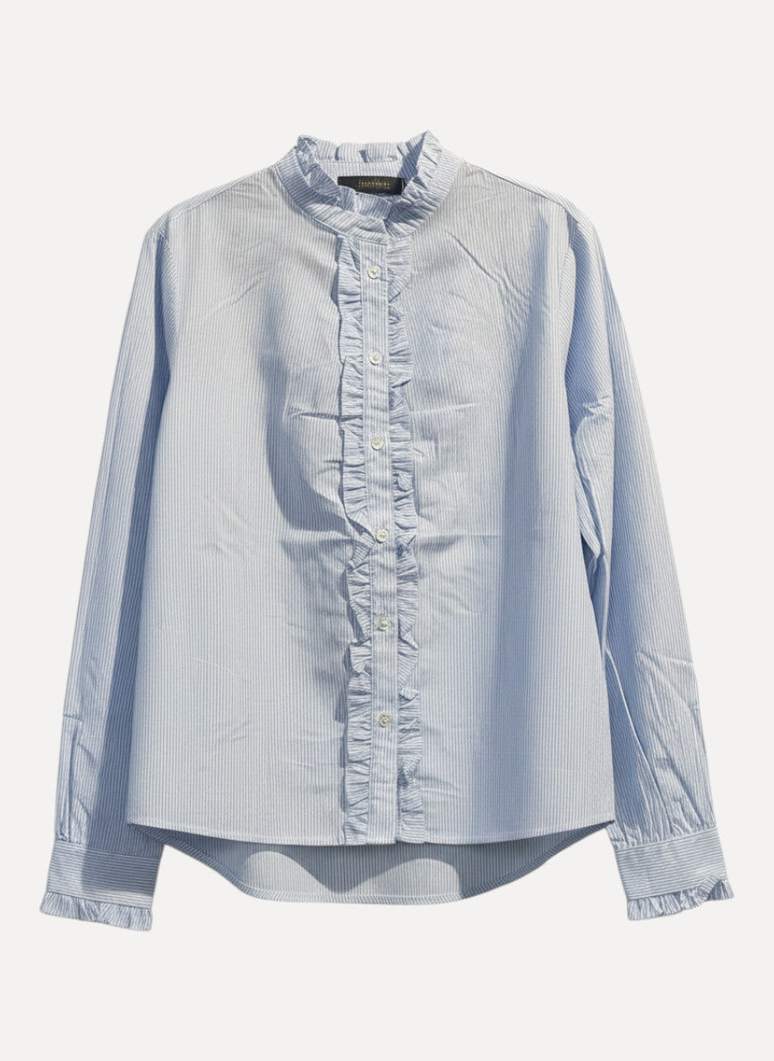 JcSophie Bluse Pascaline light blue stripes