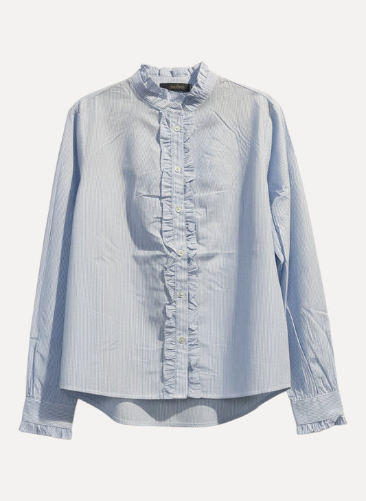 JcSophie Bluse Pascaline light blue stripes