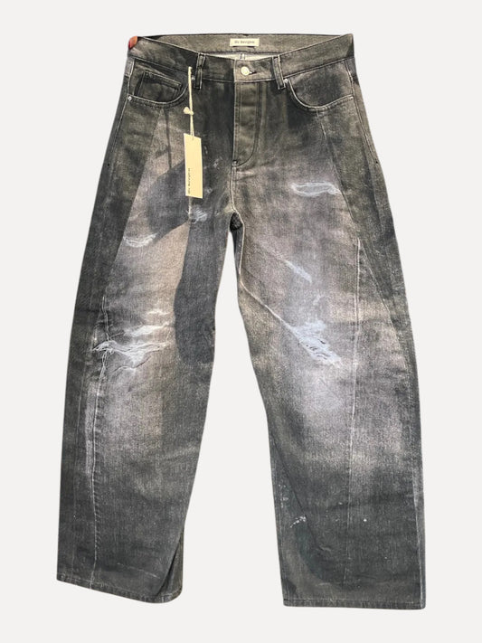 Liv Bergen Hose Hongkonk Laserprint darkgrey