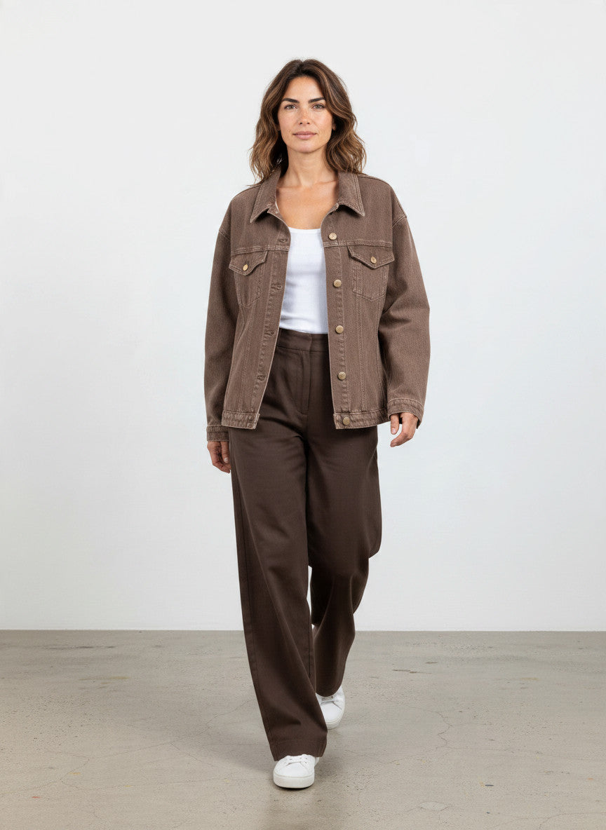 Goldgarn Jacke The Shaped Jacket lightbrown