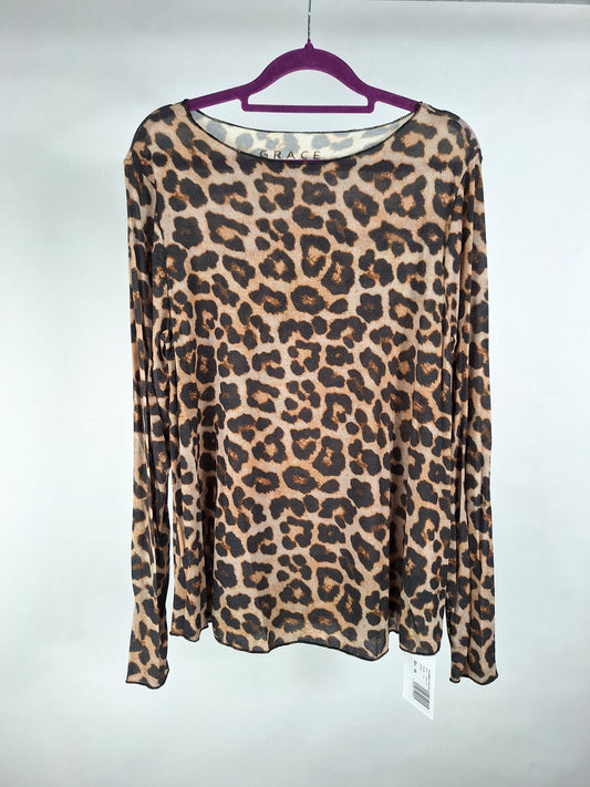 Grace Longsleeve Leo camel