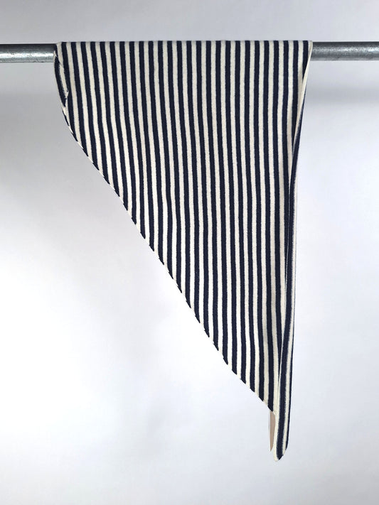 Mouleta Schal cashmere blau/off-white