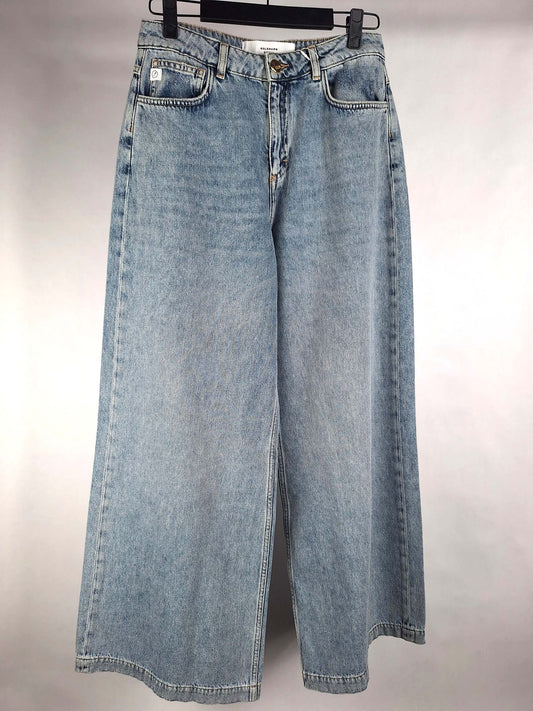 Goldgarn Jeans Luisenpark Palazzo short vintageblue