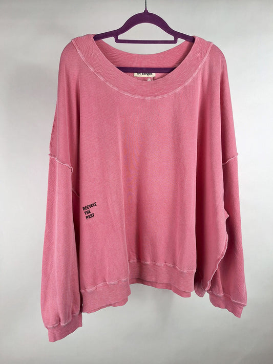 Liv Bergen Sweater Sky Organic Watermelon