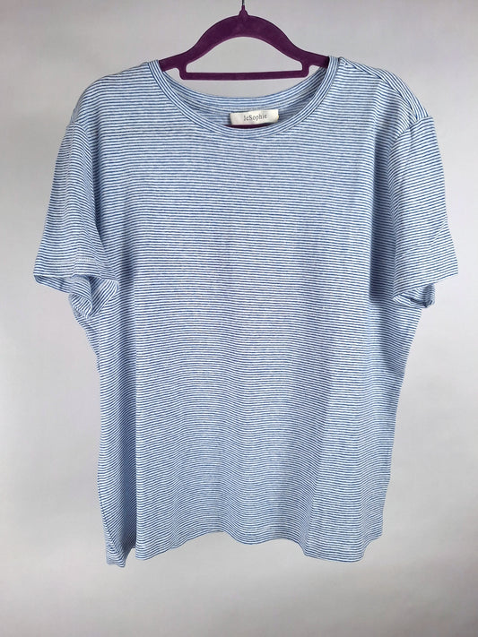 JcSophie T-Shirt Lucia blue stripes
