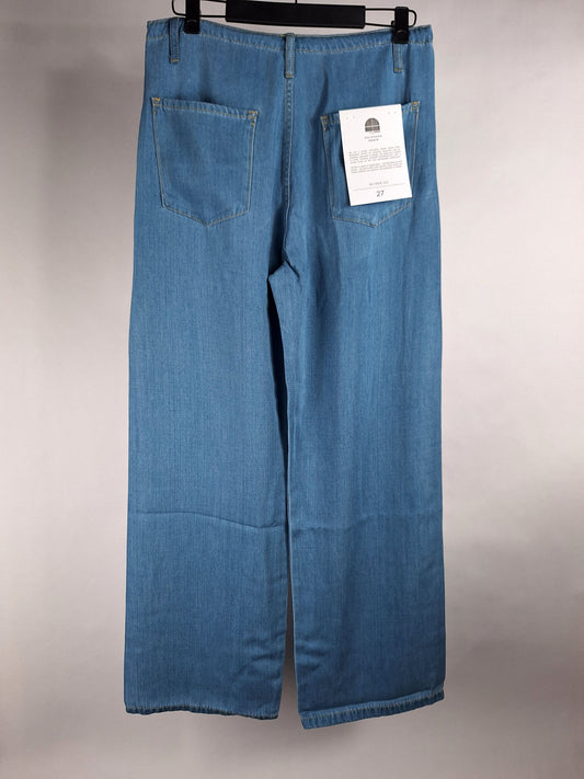 Goldgarn Jeans K4 wide Leg lightblue