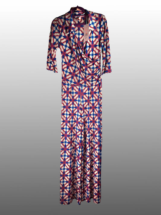 Marivie Jumpsuit Jump in! flower star blue