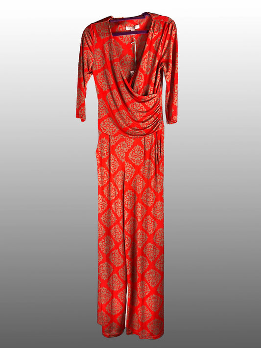 Marivie Jumpsuit Jump in! floral red