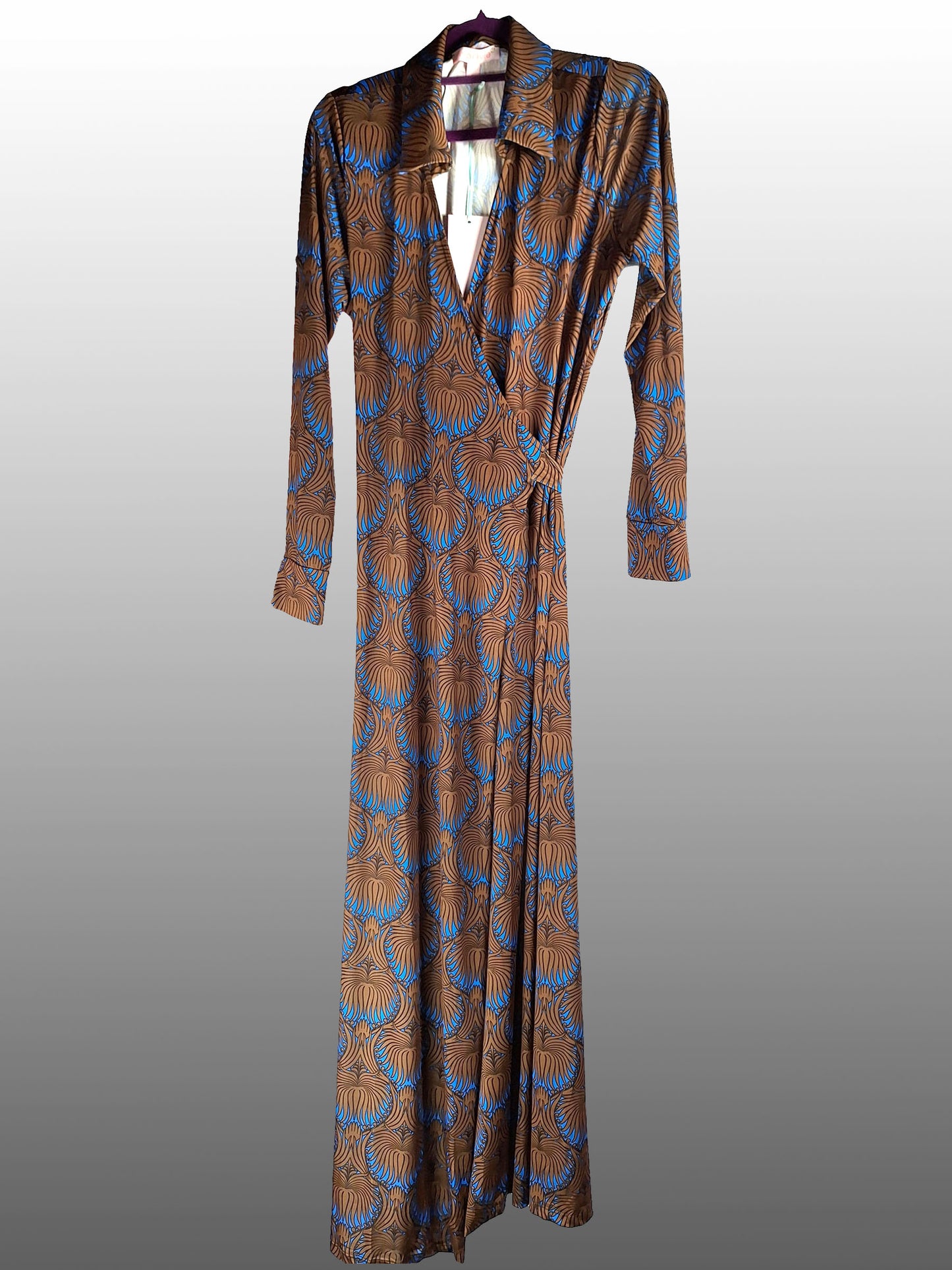 marivie Kleid Elegang! ethno blue