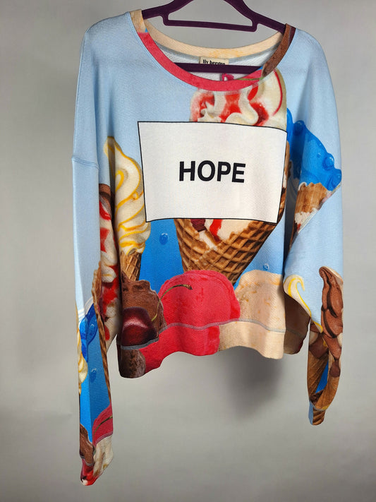 Liv Bergen Sweater Graz organic HOPE icecream