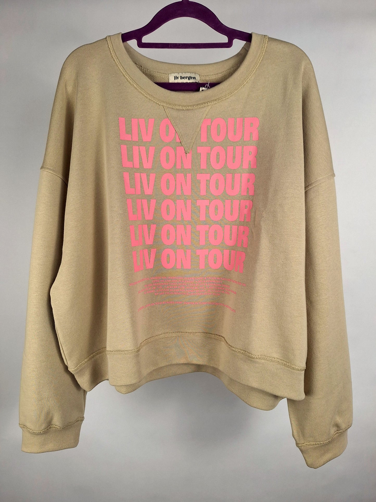 Liv Bergen Sweater Graz Tour camel
